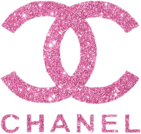 pink Chanel logo transparent